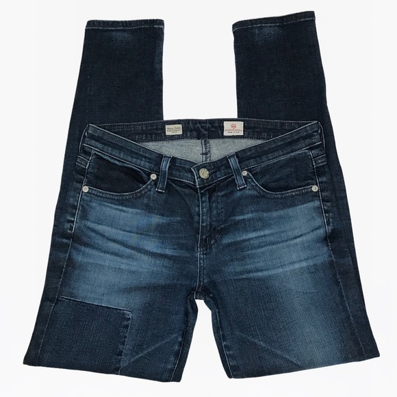 AG Adriano Goldschmied Stevie Ankle Slim Straight Jeans - 27 Regular - Picture 7 of 15